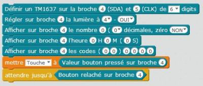 Blocs de l'extension Blocs de l'extension